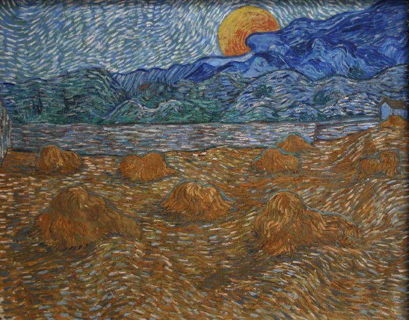 Wheat Fields, Vincent Van Gogh
